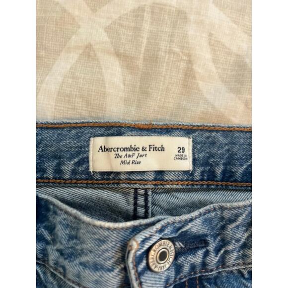 Abercrombie & Fitch the A&F jort mid rise women’s size 29 - Picture 5 of 7